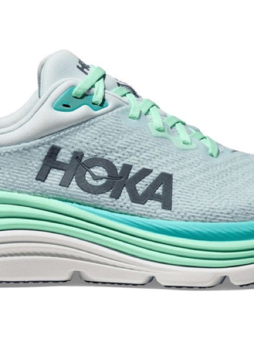 HOKA Women's Light Blue Mint Running Shoe